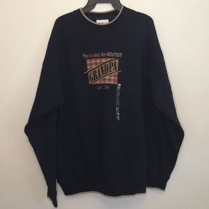 Blue Crewneck for Men Size Large